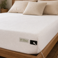 Organic cotton grounding sheet on bed