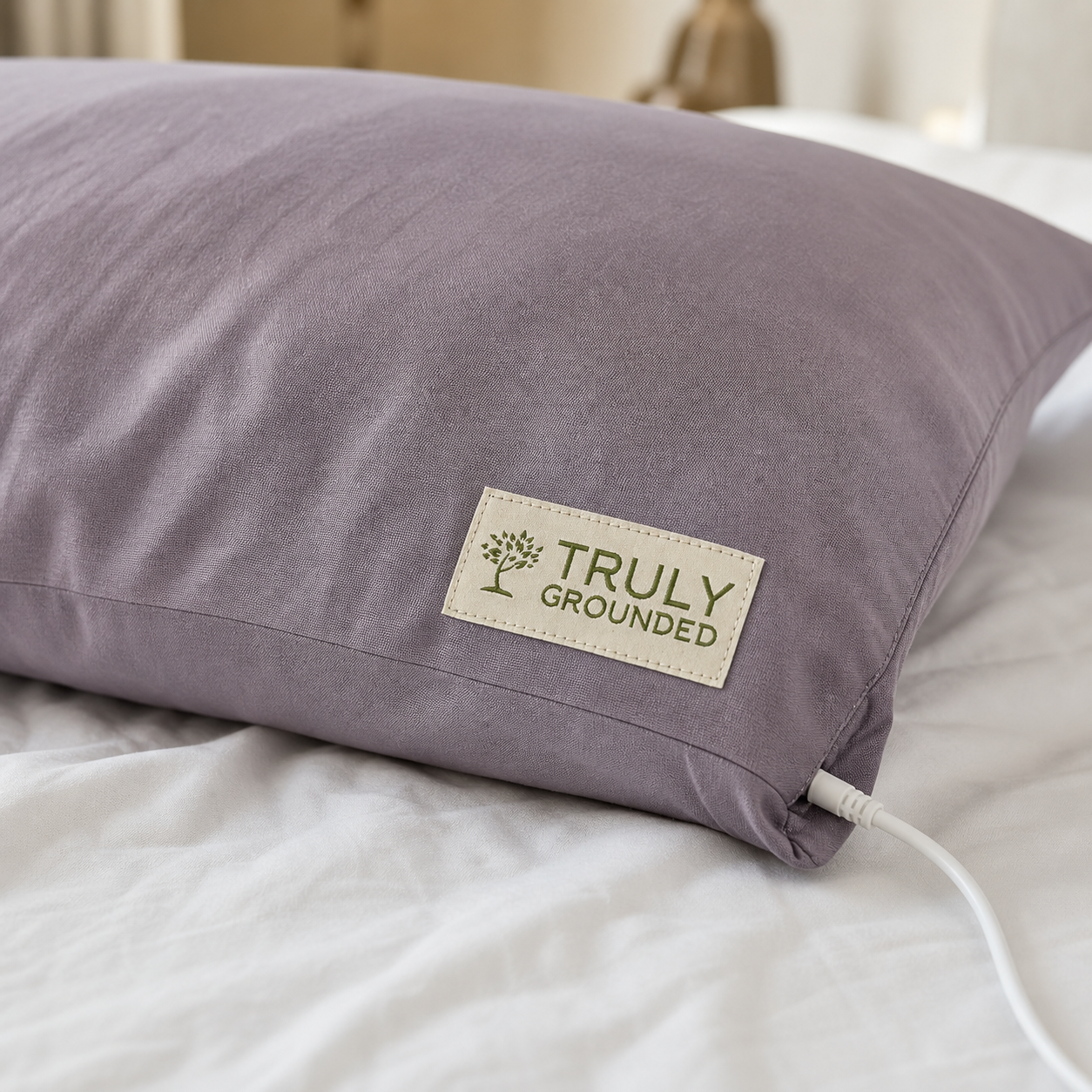 Grounding pillowcase setup and connection graphic